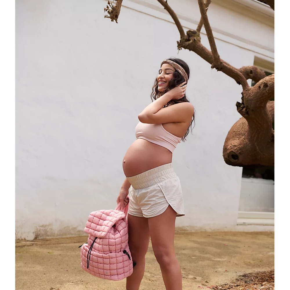 Free People Movement X Hatch Maternity shorts